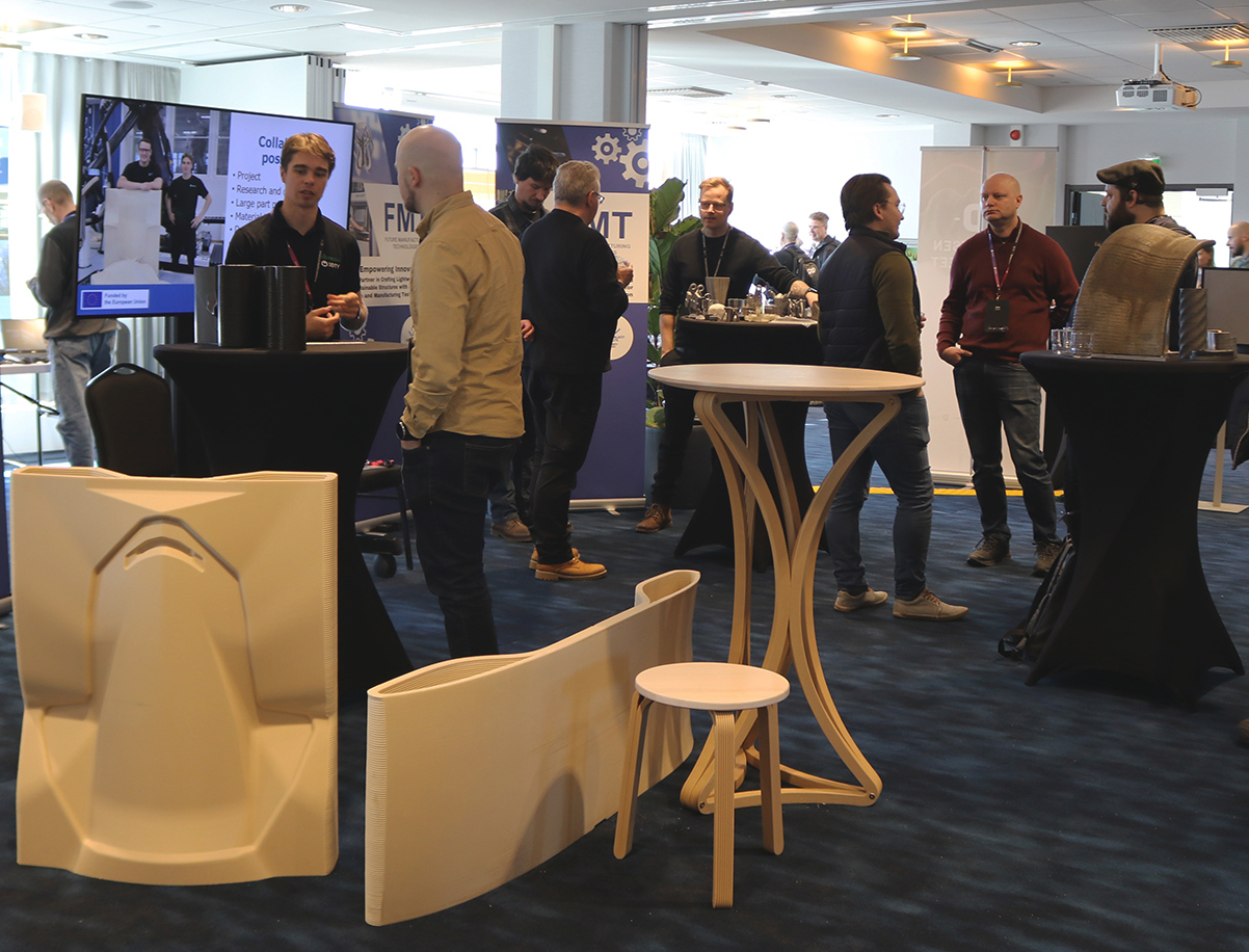 3DTY and FMT's exhibition stand was lively all day with engaged participants and visitors.