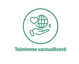 Toimimme vastuullisesti